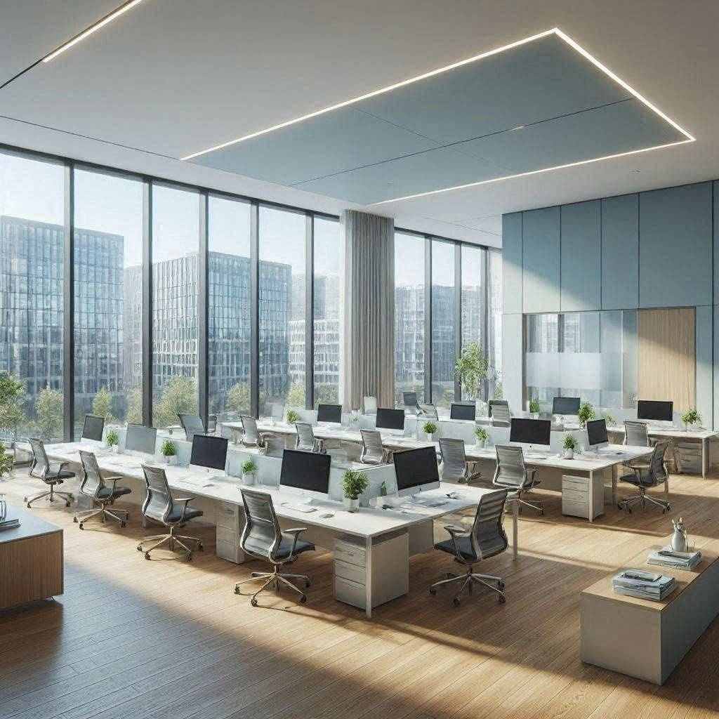 办公区局部施工场景下外贸企业写字楼办公的灵活工位设置该如何复盘